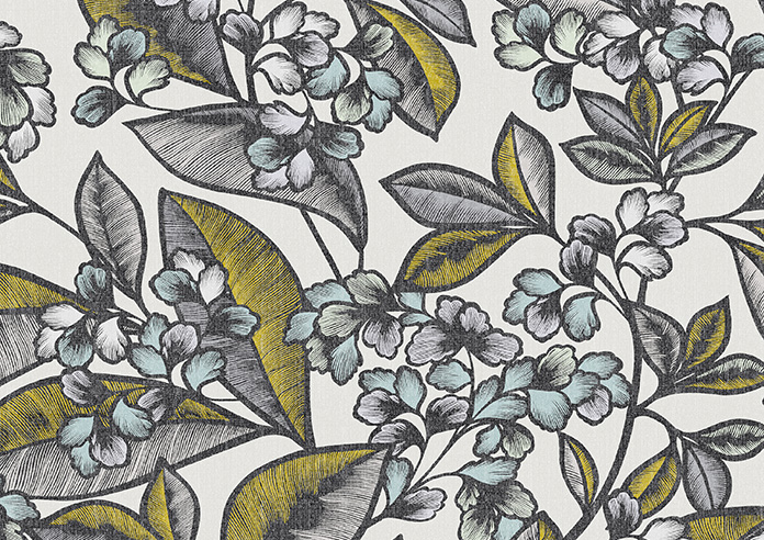 Walled Garden, Lemon - Made to Measure Curtains - Image 9